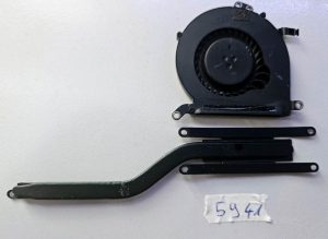 Ventola CPU e dissipatore di calore per MacBook Air A1466 (2014, 13") - Ricambi originali Apple per laptop