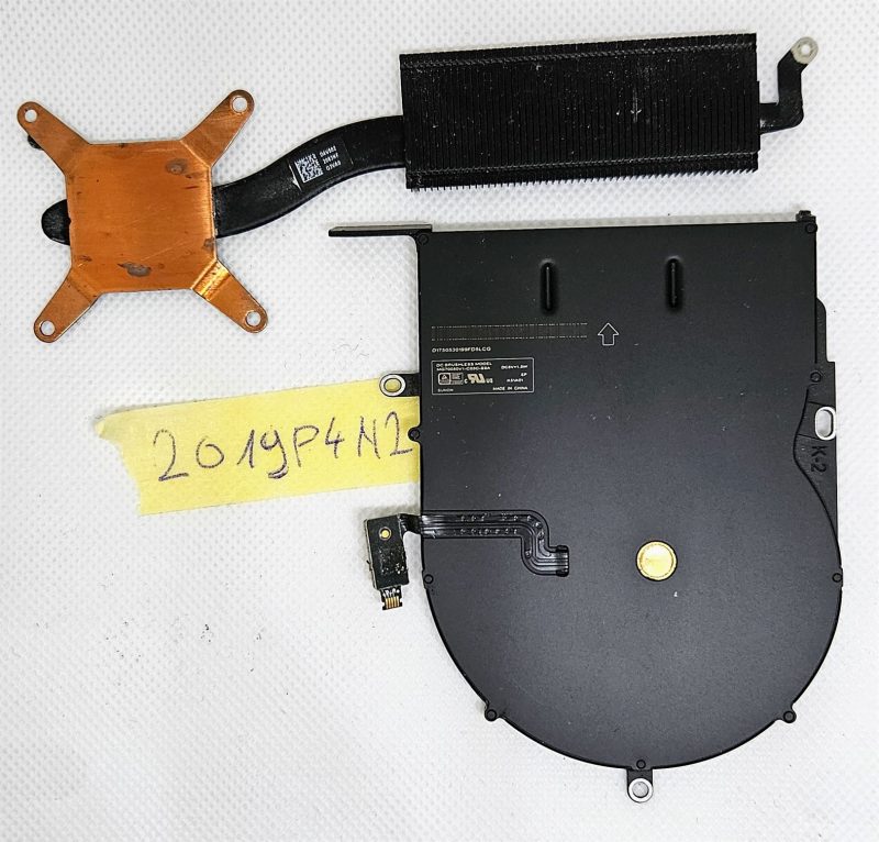 Ventola di raffreddamento CPU e dissipatore di calore per MacBook Pro A1502 metà 2014 - Ricambi originali per laptop