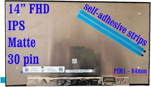 Schermo LCD L92716-ND1, 14", FHD, IPS, opaco, 30 pin, nuovo display sostitutivo