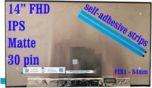 Schermo LCD opaco FHD da 14" per HP EliteBook 840 G7/845 G7, 30 pin, nuovo