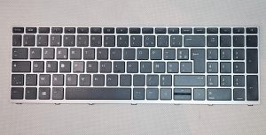 NUOVA tastiera AZERTY francese per HP ProBook 650 G4 / 650 G5 / 655 G4 / 655 G5 L09594-051 - Non retroilluminata