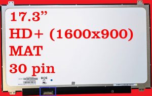 HP NT173WDM-N27 17,3" LCD HD+ opaco 30 pin con staffe LED Nuovo