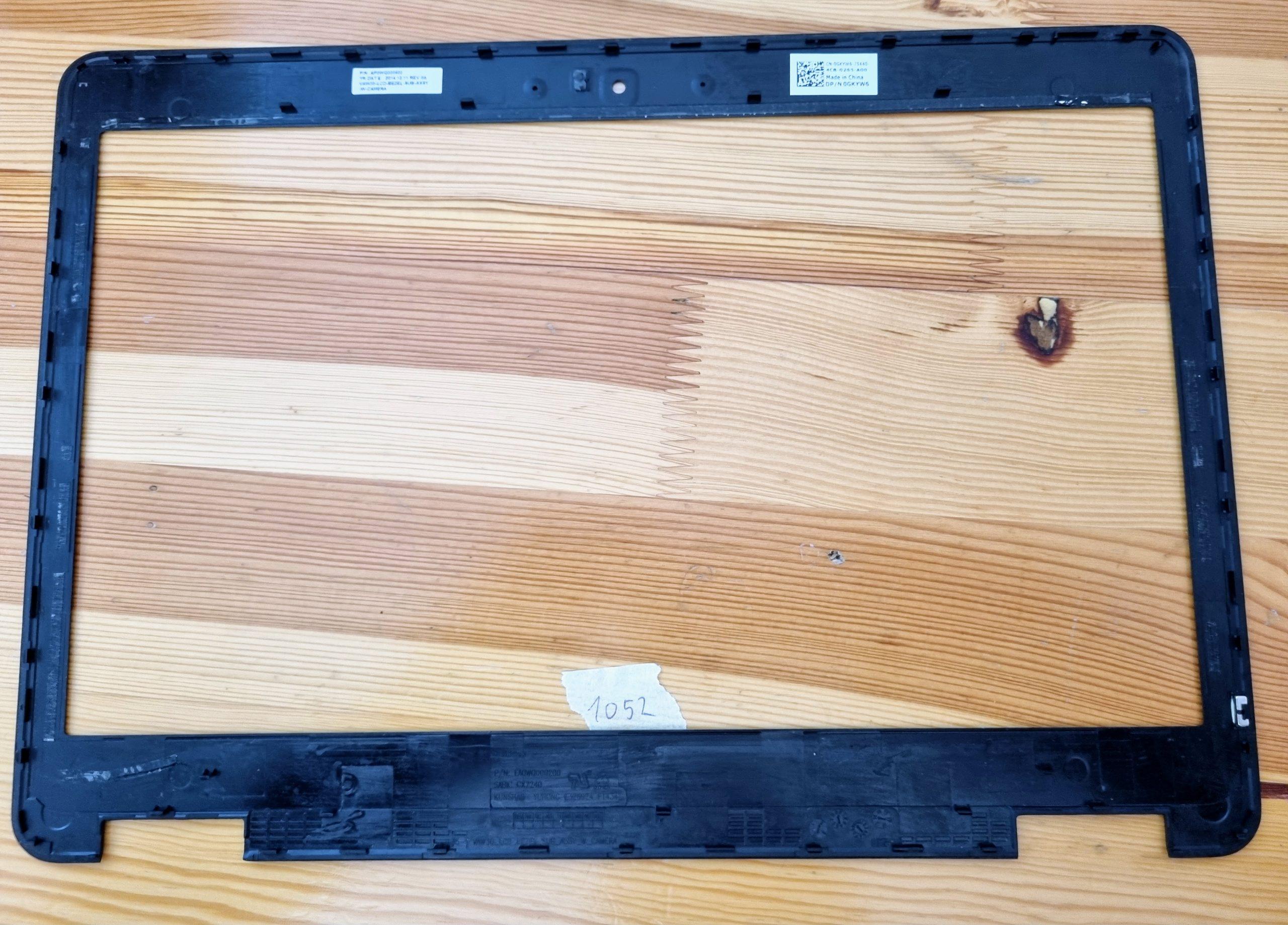 Cornice nera LCD OEM DELL LATITUDE E5440 con porta CAM CHA01 P/N GKYW6 - immagine 2