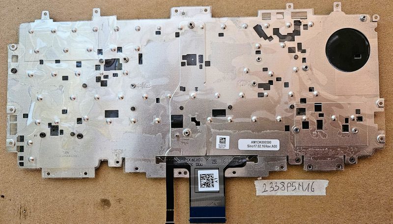 Tastiera retroilluminata scandinava OEM per laptop Dell Latitude E5270 E7270 HUA01 2VGH0 - immagine 2