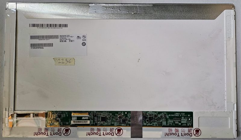 Schermo LCD LED Optronics B156XTN02.6 da 15,6 pollici, 1366x768, 1361893, 40 pin, display nitido per laptop