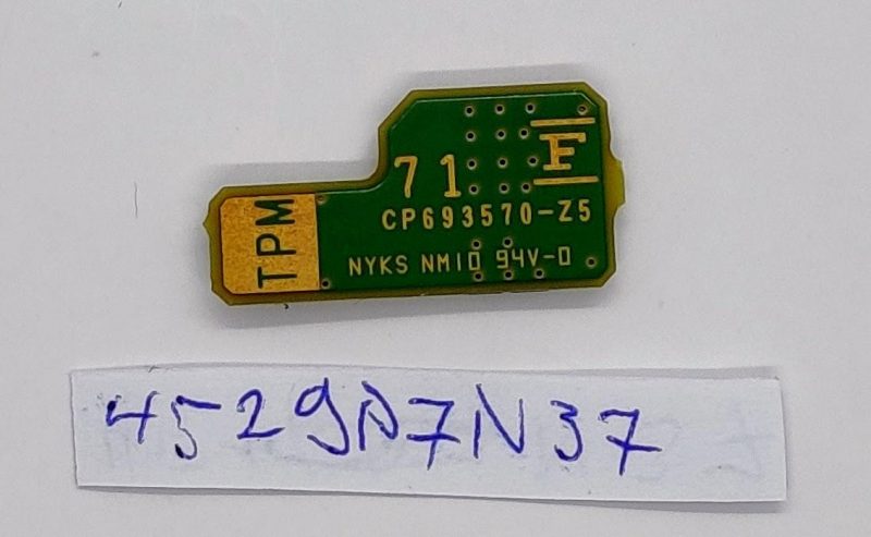 Modulo scheda TPM originale per laptop Fujitsu LifeBook S936 CP693570-Z5 originale