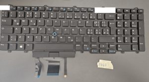 Tastiera originale Dell Latitude 5580, tasto 02R2P6 | Layout QWERTZ | Stati Uniti | Componenti per laptop