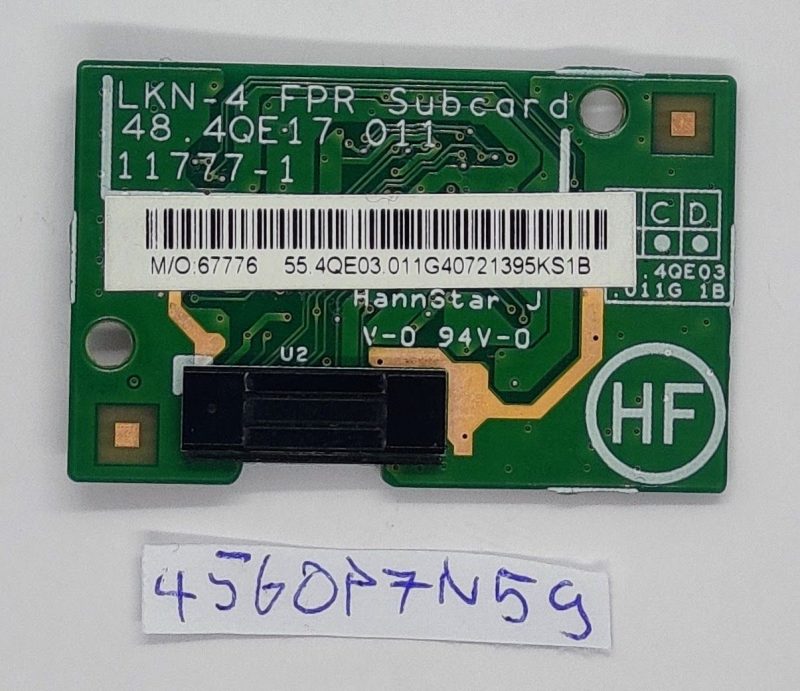 Lettore di impronte digitali originale Lenovo ThinkPad X1 BD 55.4QE03.011 48.4QE18.011 Parti per laptop