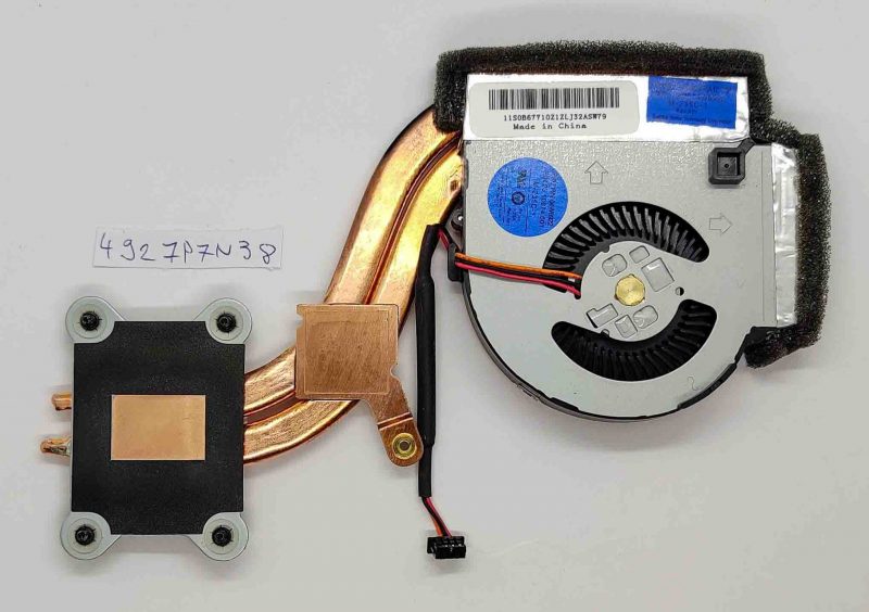 Dissipatore di calore per ventola di raffreddamento originale Lenovo Thinkpad X220 X220i X230 X230i 04W6921 4W6921 - immagine 2