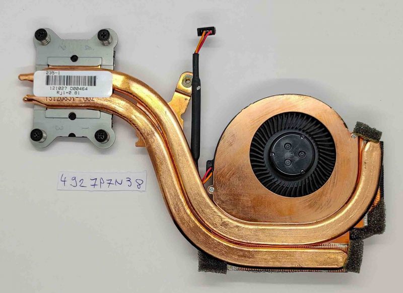Dissipatore di calore per ventola di raffreddamento originale Lenovo Thinkpad X220 X220i X230 X230i 04W6921 4W6921