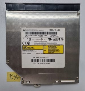 HP Probook 6560b - Unità masterizzatore DVD±RW Toshiba TS-L633 8x DVD originale con interfaccia DL per notebook SATA