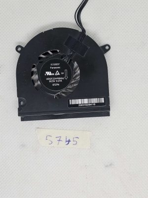Ventola di raffreddamento CPU per laptop Panasonic UDQFTER01DS1 5V 0,26A E233037 | Ricambio originale