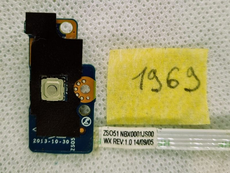 Scheda e cavo dell'interruttore del pulsante di accensione per HP 15-G 15-R 15-R221TX LS-A991P sostitutivo - immagine 2