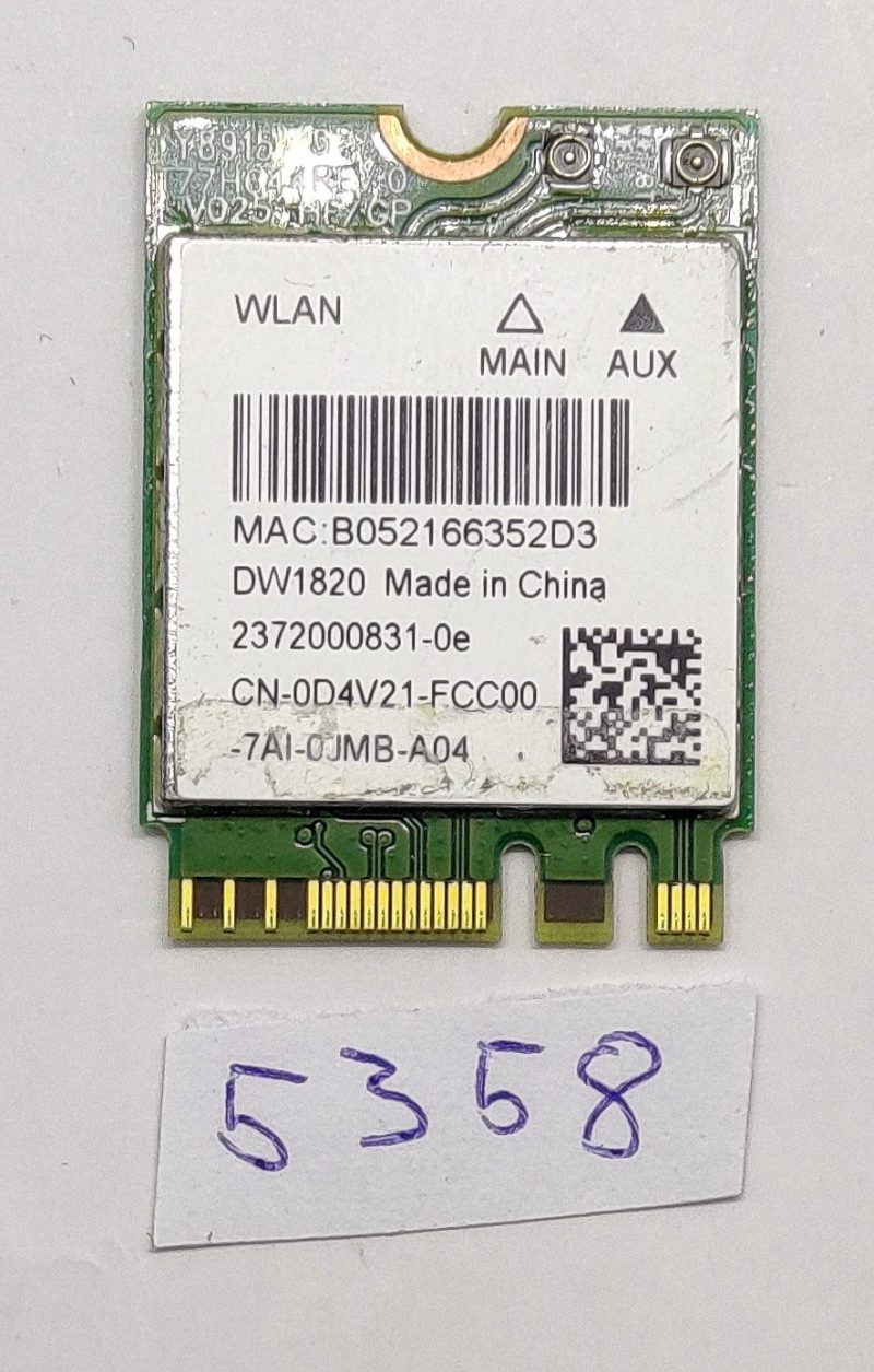Modulo WLAN Precision 5520 DW1820 0D4V21 – Ricambio originale