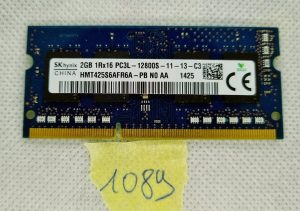 Memoria RAM SK Hynix HMT425S6AFR6A-PB da 2 GB PC3L-12800, 1600 MHz, DDR3L, 204 pin, SO-DIMM