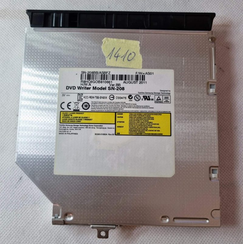 SN-208 Asus 208bb/asbfz Masterizzatore CD-DVD-RW SATA