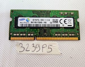 Memoria RAM per laptop Samsung 4 GB M471B5173QH0-YK0 PC3L-12800S 1Rx8 DDR3