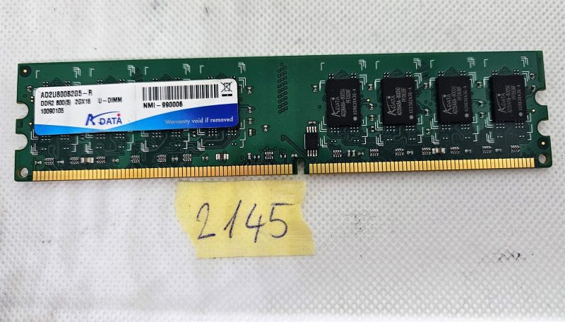 Samsung M378B5773CH0-CK0 2 GB di memoria RAM DDR3-1600 MHz PC3-12800U-11-10-A0