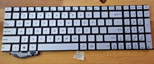 Tastiera retroilluminata Asus N752V N752VW N752VX N552VW N552VX argento