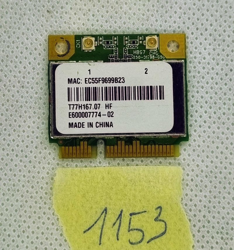Sony Vaio PCG-81113M VPCF1 Mappa WLAN T77H167.00