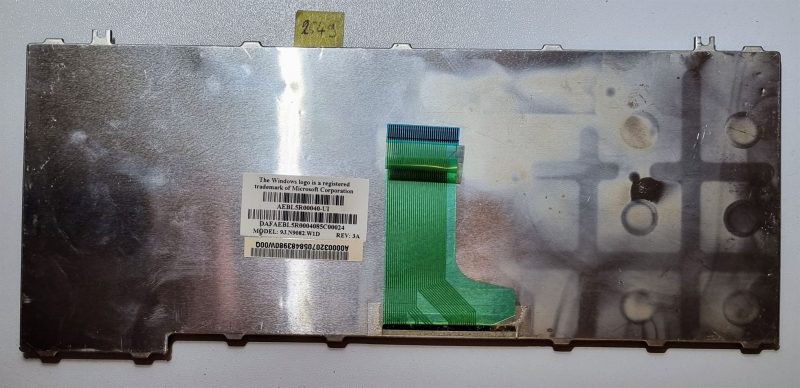 Tastiera tedesca Toshiba Satellite A300 (A300-201) 9J.N9082: originale e affidabile! - immagine 2