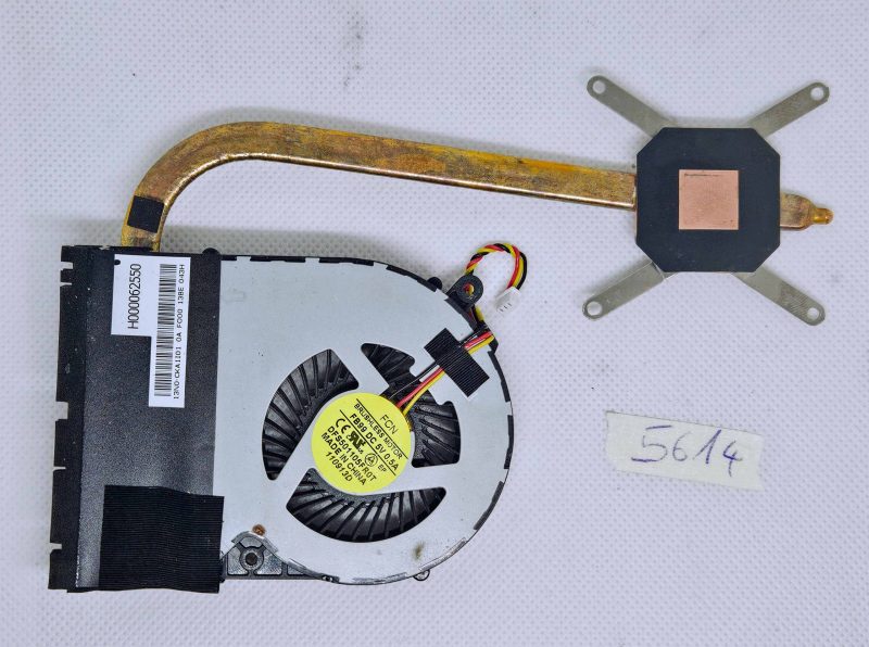 Ventola CPU e dissipatore di calore Toshiba Satellite C50D-A-133 H000062550 – Ricambio originale