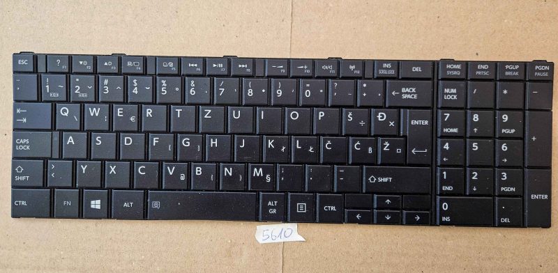Tastiera Toshiba Satellite C50D-A-133 MP-11B96YU-528B – Ricambio originale per laptop