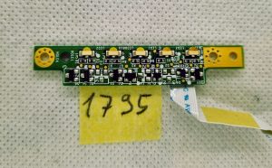 Scheda LED originale Toshiba Satellite U405-S2826 da 13,3 pollici con cavo DD0BU2LD200 - Ricambio originale