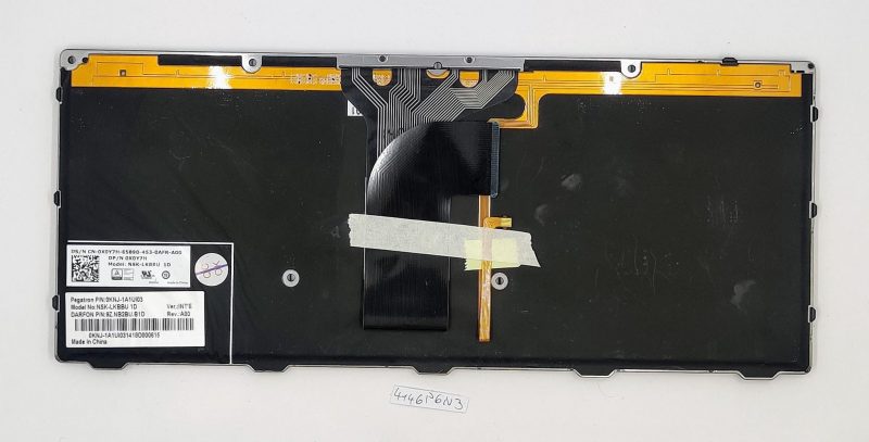 Tastiera retroilluminata per laptop Dell OEM Latitude Rugged 5404 7204 INTERNAZIONALE USA X0Y7H - immagine 2