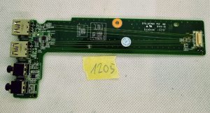 Scheda USB - Audio 010172Q00-J09-G per HP Probook 6570b, Elitebook 8570p