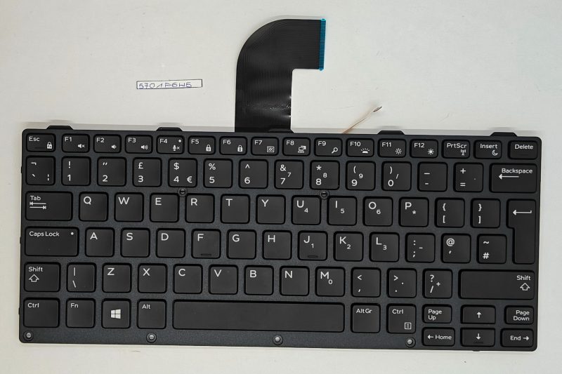 Tastiera retroilluminata Dell 7204/7214/7330 Rugged Extreme UK usata e testata