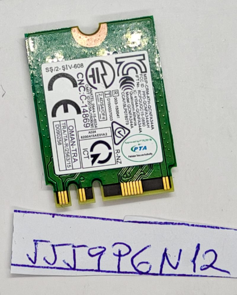 Scheda WLAN Dell Latitude 5404 5414 Rugged DW1820 usata e testata 0D4V21 - immagine 2