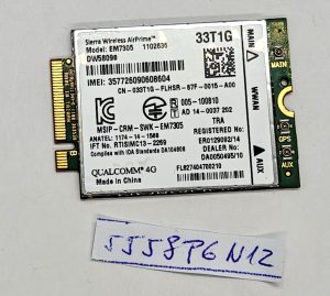 Scheda wireless Sierra EM7305 DW5809e Rugged per Dell Latitude 5404/5414 usata