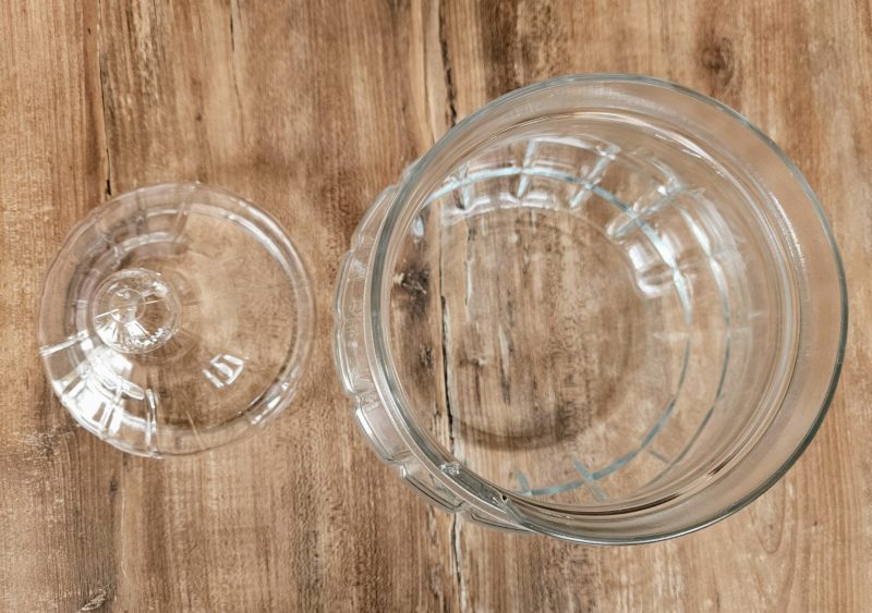 Barattolo in vetro vintage Milano con coperchio – 28 cm (11") – Mai usato – Italia - immagine 3