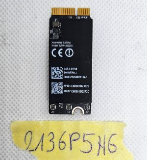 Scheda Bluetooth Wi-Fi Airport Z653-0194 per MacBook Pro Retina 13" inizio 2015 A1502