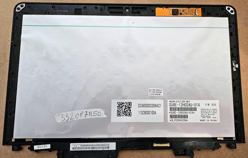 Gruppo display touch screen LCD YOGA S1 SU8E-12H02AU-01X - Ricambio originale - immagine 2