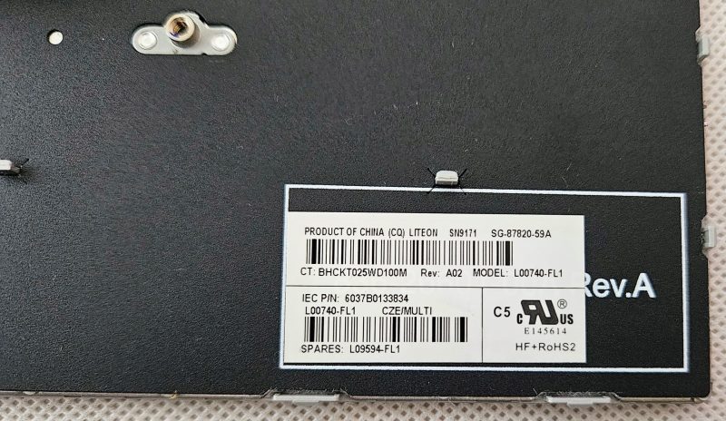 Nuova tastiera per HP ProBook 650 G4 655 G4 650 G5 - Non retroilluminata - immagine 2