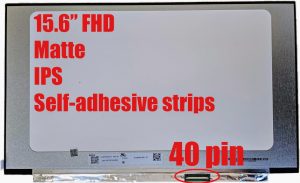 MSI MS-16P7 LCD 15,6" FHD IPS 144Hz eDP 40pin opaco con nastro adesivo Nuovo