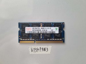 Modulo di memoria RAM per laptop HMT351S6BFR8C da 4 GB 2Rx8 PC3-10600S DDR3 1333 MHz