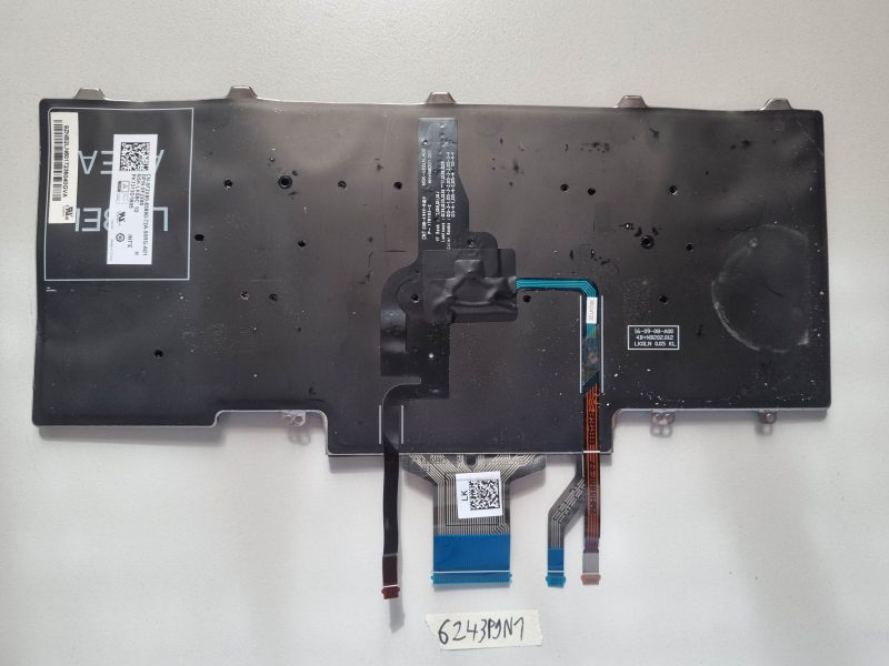 Tastiera retroilluminata per laptop Dell Latitude E5450 E5470 E7450 E7470 F2X80 0F2X80