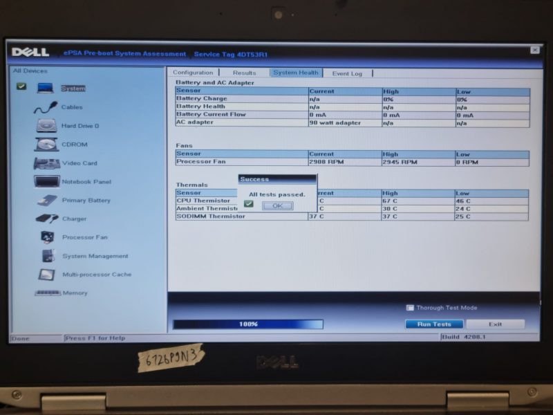 Schermo LCD di ricambio per laptop Dell Latitude E6420 da 14" LP140WH4 - immagine 2