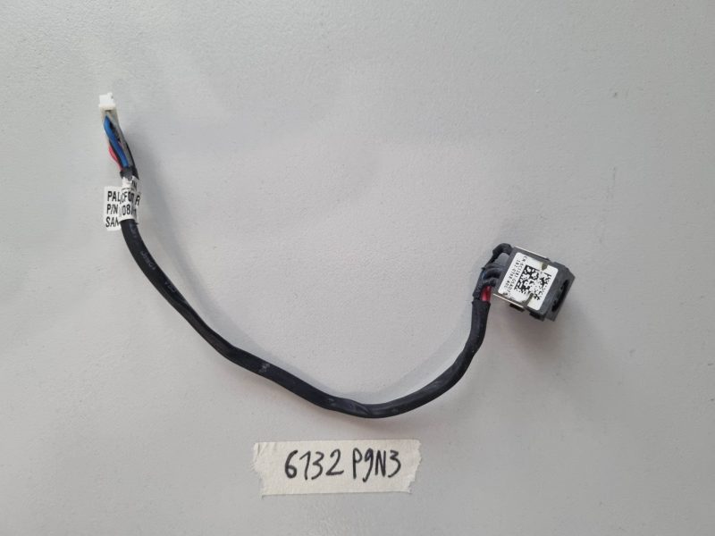 Connettore della porta jack di alimentazione CC per componenti del laptop Dell Latitude E6420 CN-0CJ28J