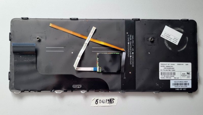 Tastiera QWERTZ tedesca per HP EliteBook 820 G3 – Ricambi per laptop 826630-041 - immagine 2
