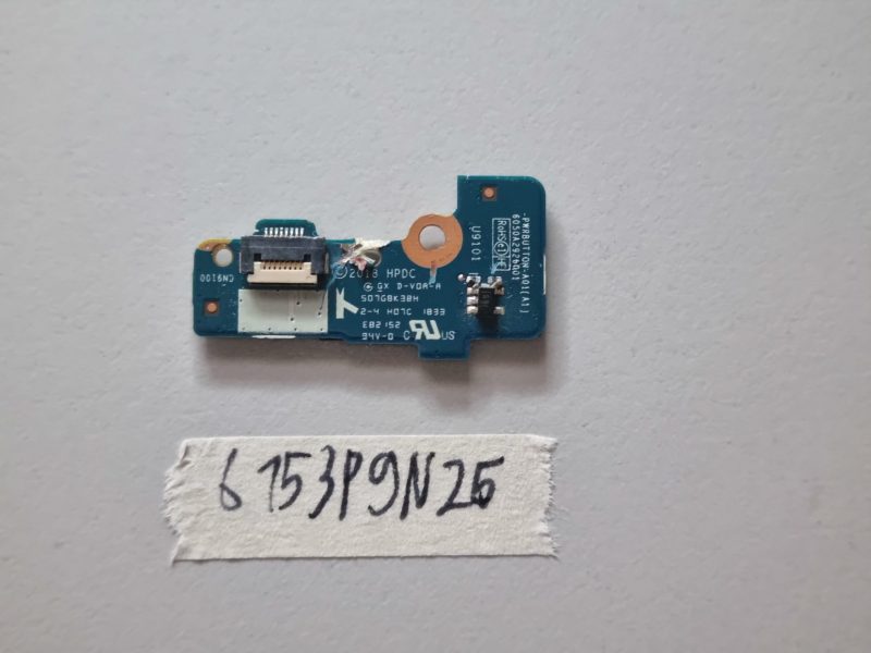 Scheda pulsante di accensione per laptop HP EliteBook 840 850 845 740 745 G5 G6 6050A2926001