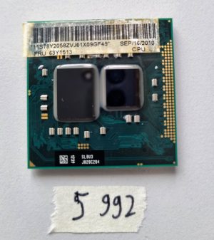Processore CPU Intel Core i5-520M 2,40 GHz 3 MB Cache PGA988 Dual Core 63Y1513 – Componenti per laptop