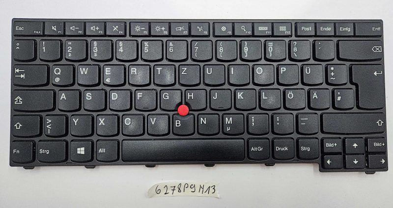 Tastiera tedesca Lenovo ThinkPad T440p T450 T460 04Y0836