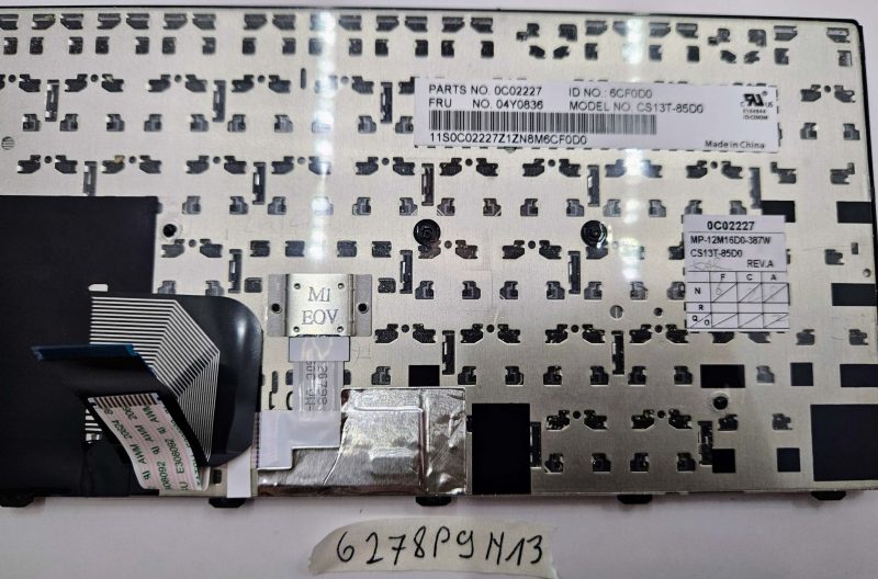 Tastiera tedesca Lenovo ThinkPad T440p T450 T460 04Y0836 - immagine 2