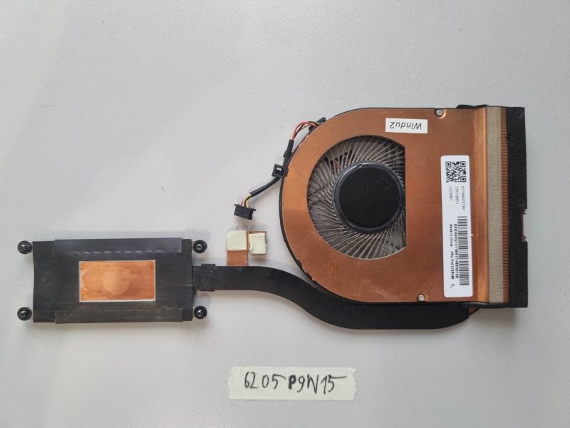 Ventola di raffreddamento CPU e dissipatore di calore originali Lenovo ThinkPad T480 01ER498 AT169002TB0