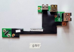 Scheda I/O LAN Ethernet RJ45 USB Lenovo ThinkPad T510 T510i W510 63Y2125 Parti per laptop