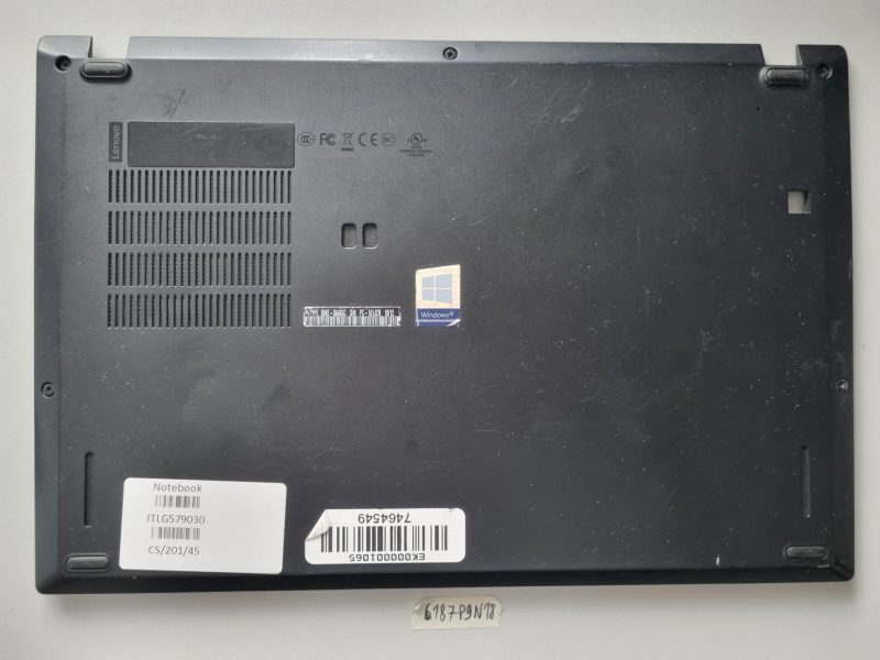 Ricambi per laptop Lenovo ThinkPad X280 da 12,5" con base inferiore AM16P000400
